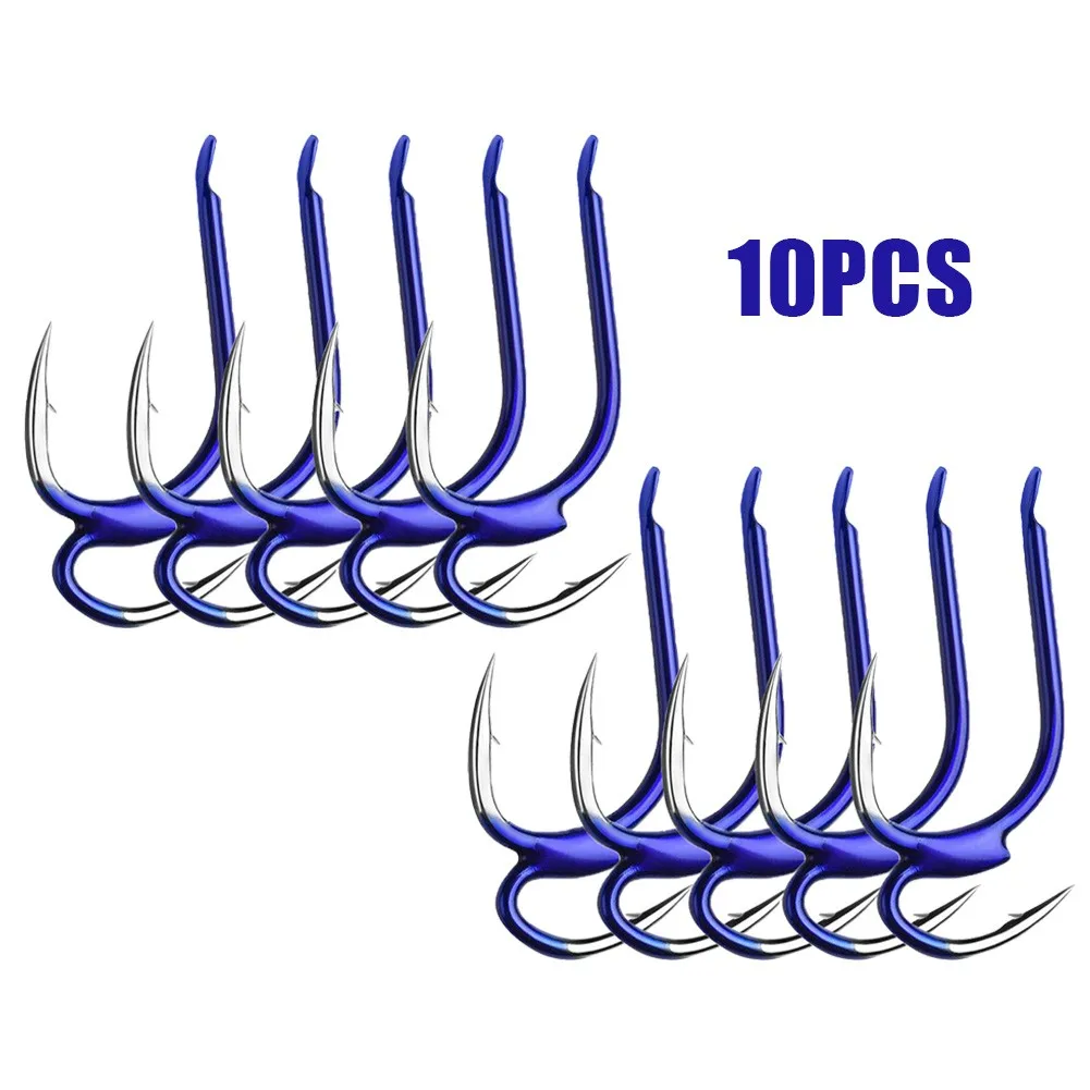 10Pcs High Carbon Steel Fishing Hook Strong Double Strength Tip Sharp With Barbed Fighting Hooks For Sea Fish Pesca Iscas
10Pcs High Carbon Steel Fishing Hook Strong Double Strength Tip Sharp With Barbed Fighting Hooks For Sea Fish Pesca Iscas