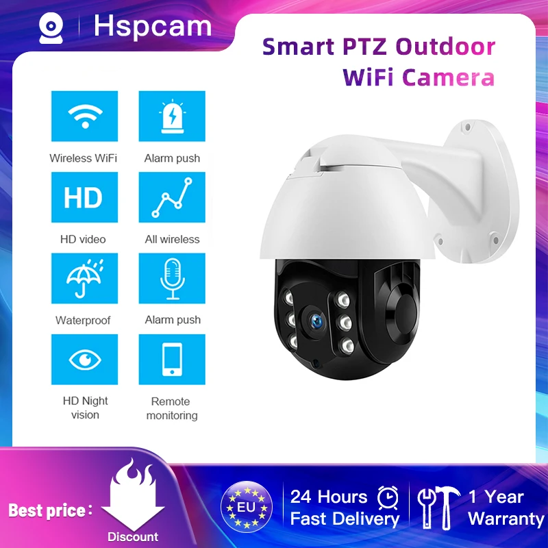 Outdoor PTZ Wireless CCTV 1080P Full HD Ip camera wifi security camera outdoor Action Detection Waterproof Appliance Control
Outdoor PTZ Wireless CCTV 1080P Full HD Ip camera wifi security camera outdoor Action Detection Waterproof Appliance Control
