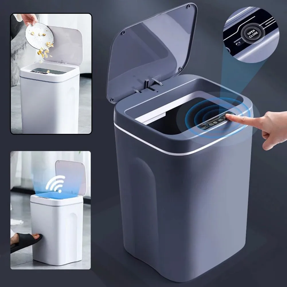 Automatic Touchless Big Volume Smart Sensor Dustbin Garbage With LED Infrared Kitchen & Dining Items Home Kitchen Cleaning Tools
Automatic Touchless Big Volume Smart Sensor Dustbin Garbage With LED Infrared Kitchen & Dining Items Home Kitchen Cleaning Tools