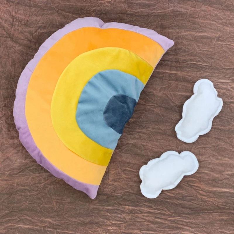 3 Pcs Baby Posing Auxiliary Rainbow Pillow+Clouds Set Newborn Photography Props Infants Photo Shooting Fotografi
3 Pcs Baby Posing Auxiliary Rainbow Pillow+Clouds Set Newborn Photography Props Infants Photo Shooting Fotografi