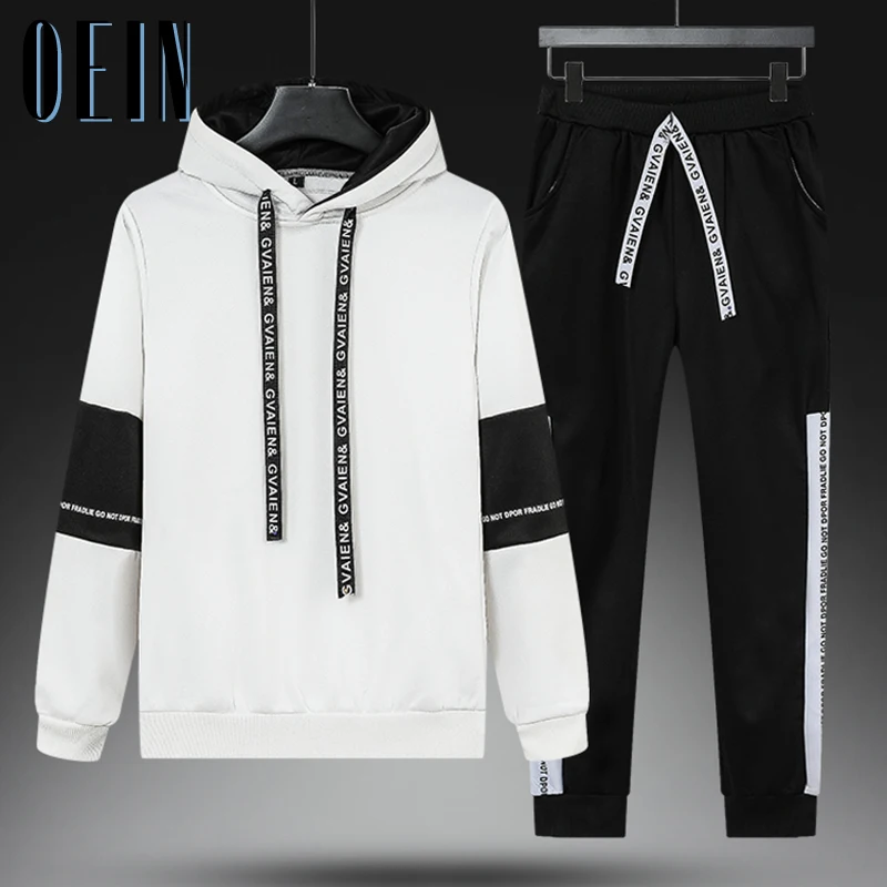 2021 Tracksuits Men 2 Pieces Sets Hooded Sweatshirt + Sweatpants Sportswear Streetwear Hoodies Casual Mens Clothing Ropa Hombre
2021 Tracksuits Men 2 Pieces Sets Hooded Sweatshirt + Sweatpants Sportswear Streetwear Hoodies Casual Mens Clothing Ropa Hombre