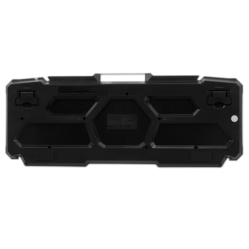 2020 HK1868 10M Wireless Transmission 2.4G 104Keys Gaming Keyboard Mouse Set 2400dpi 21-key Unpunched 6D Mouse for PC Laptop
2020 HK1868 10M Wireless Transmission 2.4G 104Keys Gaming Keyboard Mouse Set 2400dpi 21-key Unpunched 6D Mouse for PC Laptop