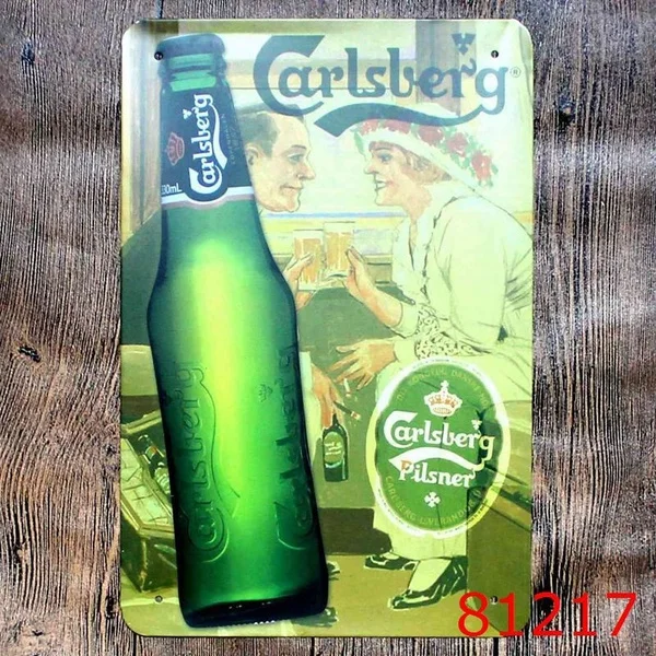 1pcs 20*30cm ' Carlslerg Filsner ' Tin Signs Wall Art Metal Decor Posters House Cafe KTV Bar Vintage Metal Painting Wall
1pcs 20*30cm ' Carlslerg Filsner ' Tin Signs Wall Art Metal Decor Posters House Cafe KTV Bar Vintage Metal Painting Wall