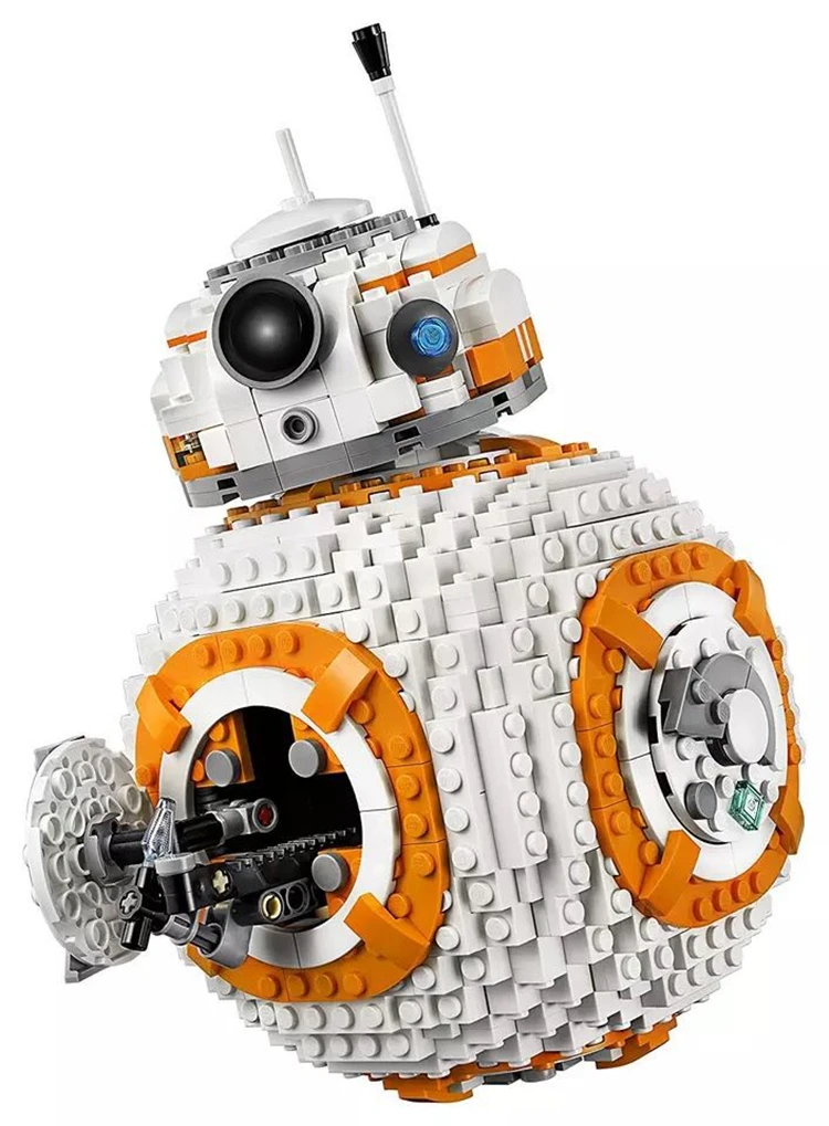 1238Pcs BB8 Robot Set Genuine with Series 75255 Set Building Blocks Bricks Toys for Children Wars Christmas Gifts
1238Pcs BB8 Robot Set Genuine with Series 75255 Set Building Blocks Bricks Toys for Children Wars Christmas Gifts