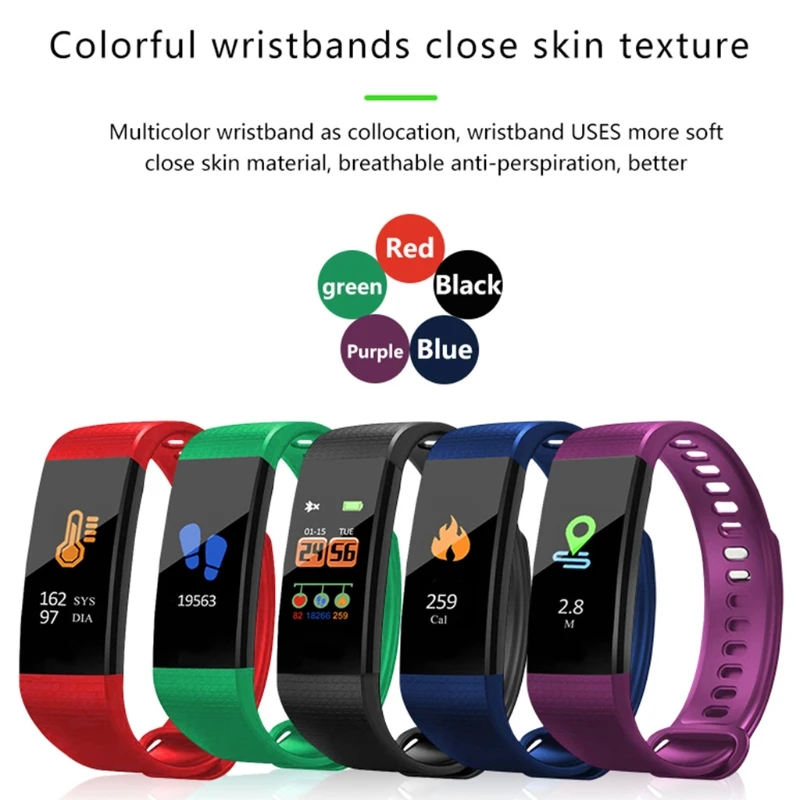 Multi-language Heart Rate Monitor Compatible with Y-5 Waterproof Fitness Tracker Sports Bluetooth SmartWatch Pedometer Blood Pre
Multi-language Heart Rate Monitor Compatible with Y-5 Waterproof Fitness Tracker Sports Bluetooth SmartWatch Pedometer Blood Pre