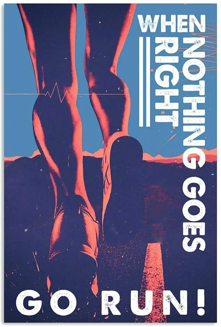 Running When Nothing Goes Right Metal Poster Wall Art Pub Funny Novelty Coffee Shop Restroom Club Yard Garden Farm Wall Decor P
Running When Nothing Goes Right Metal Poster Wall Art Pub Funny Novelty Coffee Shop Restroom Club Yard Garden Farm Wall Decor P