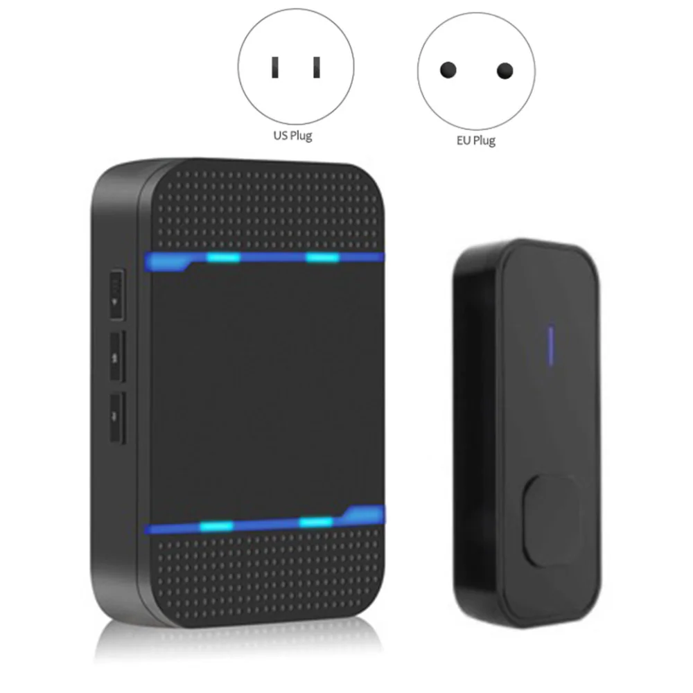 MOOL 300M Remote Home Welcome Doorbell Wireless Doorbell IP65 Waterproof 55 Songs Door Bell Indoor Chime
MOOL 300M Remote Home Welcome Doorbell Wireless Doorbell IP65 Waterproof 55 Songs Door Bell Indoor Chime