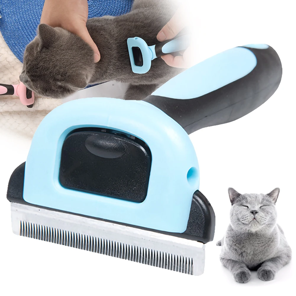 Pet Comb Pet Stainless Double-sided Brush Cat Dog Hair Removal Comb Grooming Dog Hair Removal Tool
Pet Comb Pet Stainless Double-sided Brush Cat Dog Hair Removal Comb Grooming Dog Hair Removal Tool