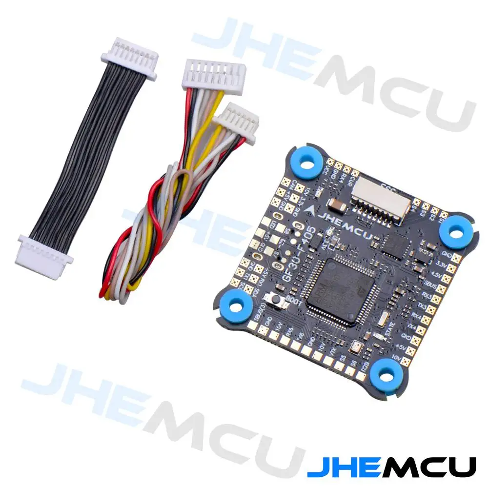 8.8g JHEMCU GF30-F405 5V/10V 3-8S Brushless BEC OSD BMP280 MPU6000 Flight Controller For FPV Racing Drone RC Quadcopter RC Parts
8.8g JHEMCU GF30-F405 5V/10V 3-8S Brushless BEC OSD BMP280 MPU6000 Flight Controller For FPV Racing Drone RC Quadcopter RC Parts