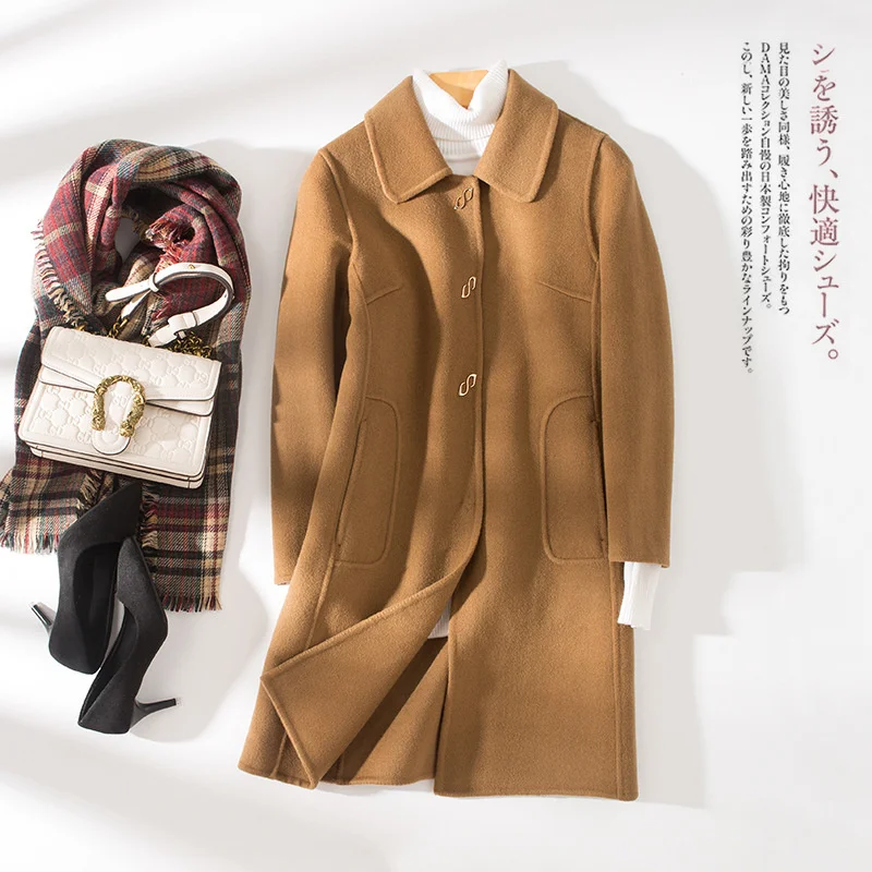 Зимнее модное шерстяное пальто, двустороннее шерстяное пальто для самостоятельного выращивания, высококачественное темпераментное пальт...
Зимнее модное шерстяное пальто, двустороннее шерстяное пальто для самостоятельного выращивания, высококачественное темпераментное пальт...