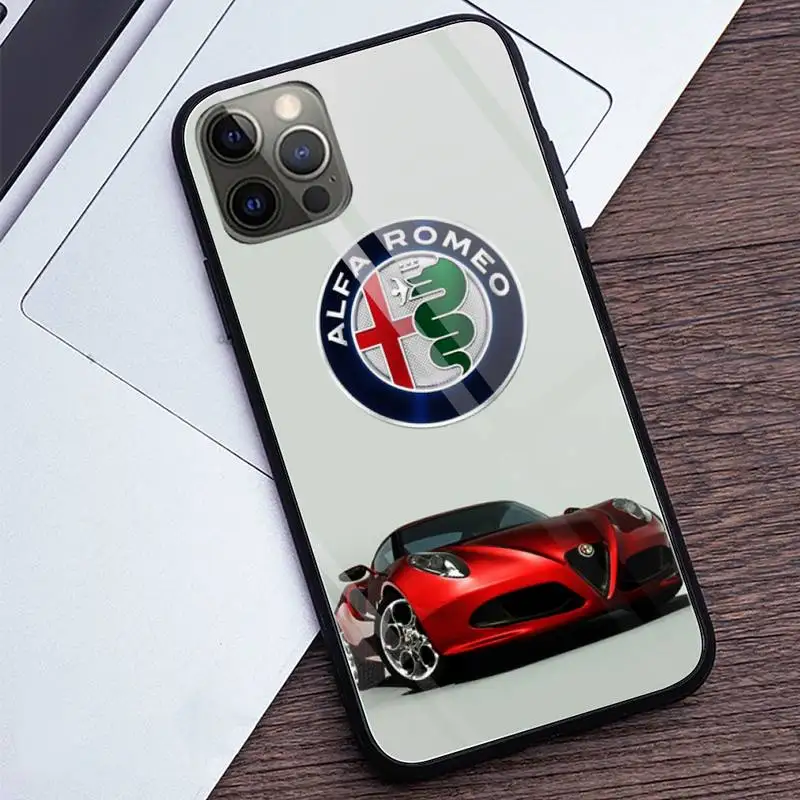 Hot Car Alfa Romeo Logo Phone Cases Tempered Glass For iPhone 12 Pro Max Mini 11 Pro XR XS MAX 8 X 7 6S 6 Plus SE 2020 case
Hot Car Alfa Romeo Logo Phone Cases Tempered Glass For iPhone 12 Pro Max Mini 11 Pro XR XS MAX 8 X 7 6S 6 Plus SE 2020 case