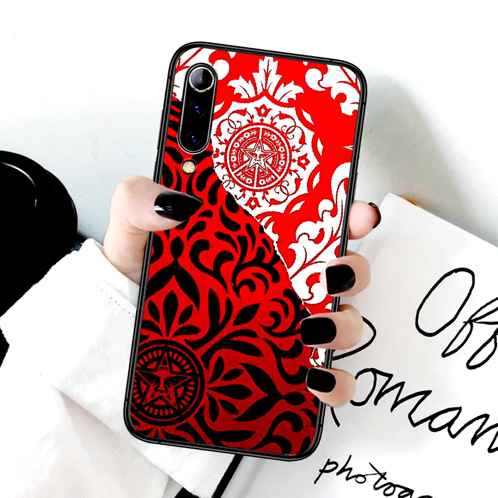 Luxury OBEYs Fashion Phone Case For Xiaomi Mi Note 10 A3 9 MAX 3 A2 8 9 Lite Pro Ultra black Funda Painting Prime Pretty Hoesjes
Luxury OBEYs Fashion Phone Case For Xiaomi Mi Note 10 A3 9 MAX 3 A2 8 9 Lite Pro Ultra black Funda Painting Prime Pretty Hoesjes
