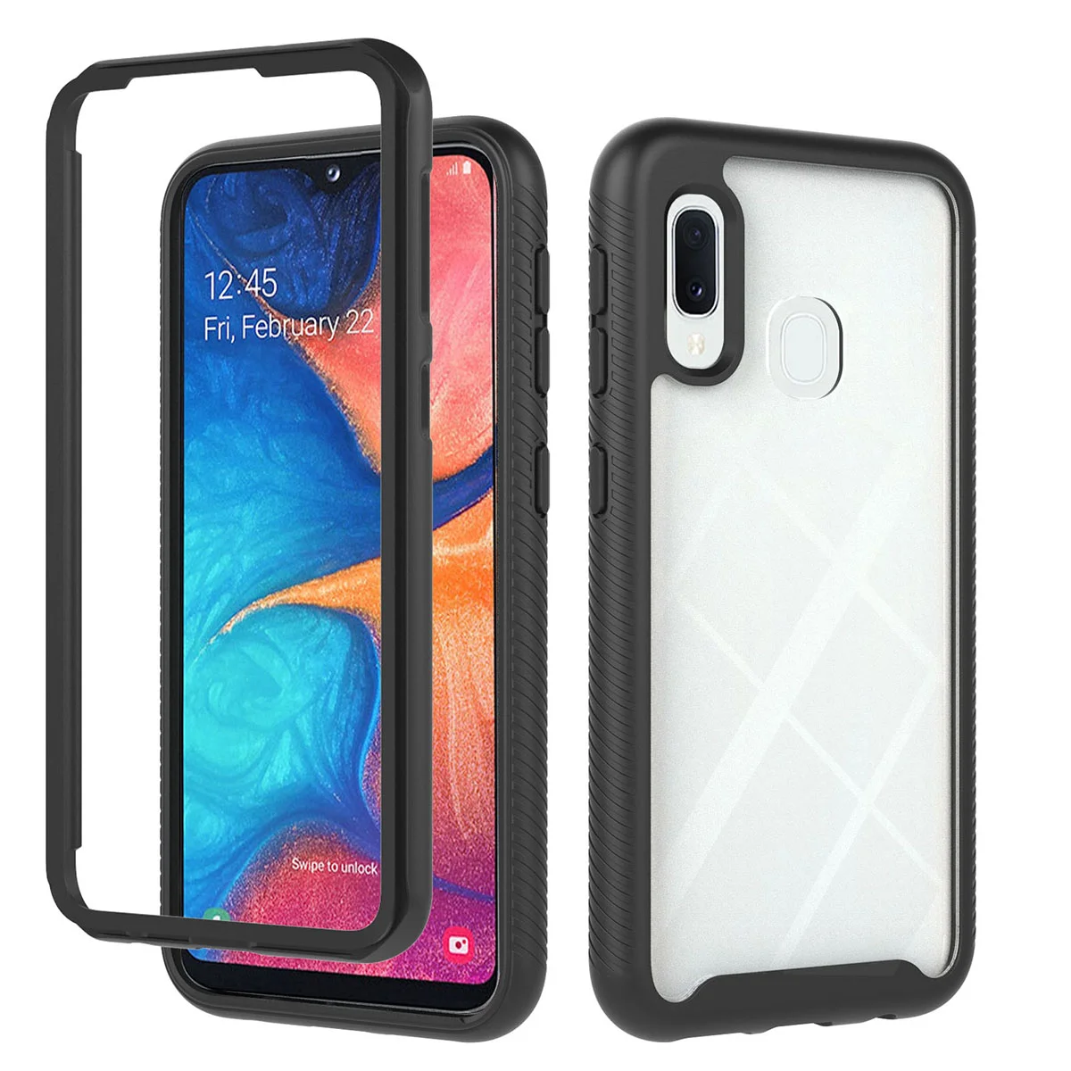 Shockproof Smartphone Shell Anti-fall Phone Cover Compatible with Galaxy A20e
Shockproof Smartphone Shell Anti-fall Phone Cover Compatible with Galaxy A20e