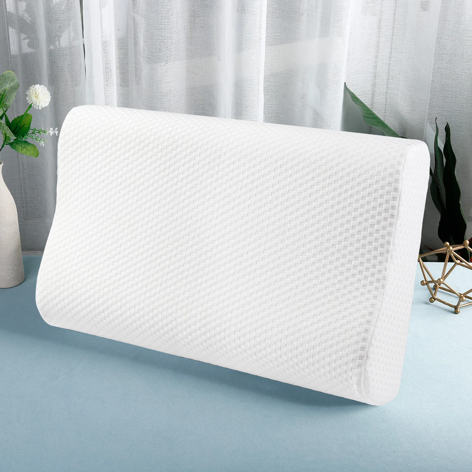 Orthopedic Pillow PON Memory Foam Neck Pillow Slow Rebound Soft Sleeping Pillows Neck Health Protection For Adult
Orthopedic Pillow PON Memory Foam Neck Pillow Slow Rebound Soft Sleeping Pillows Neck Health Protection For Adult