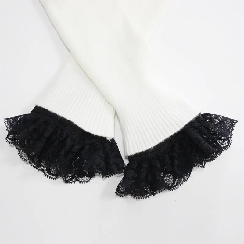 1Pair Women Sweater Decor Chiffon Fake Sleeves Floral Lace Pleated False Cuffs Hot New
1Pair Women Sweater Decor Chiffon Fake Sleeves Floral Lace Pleated False Cuffs Hot New