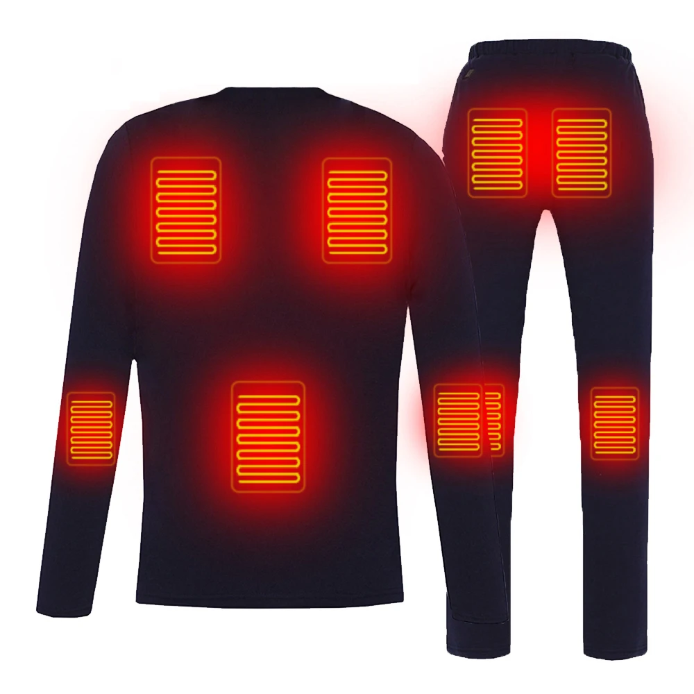Heated Thermal Fleece Shirt + Heated Pants Men Heating T Shirt Electric USB Heated Thermal Underwear Set Temperature Control
Heated Thermal Fleece Shirt + Heated Pants Men Heating T Shirt Electric USB Heated Thermal Underwear Set Temperature Control