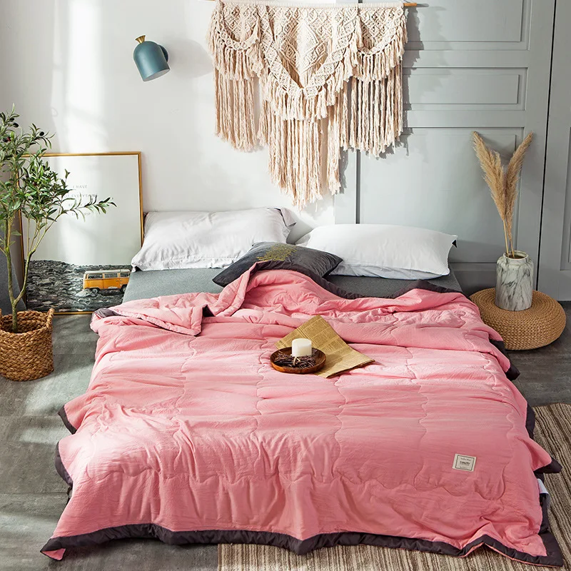 2021 Limited New Twin King Queen Size Solid Color Summer Quilt Bedspread Cover Blanket Quilted Simple Textile Home Bed Comforter
2021 Limited New Twin King Queen Size Solid Color Summer Quilt Bedspread Cover Blanket Quilted Simple Textile Home Bed Comforter
