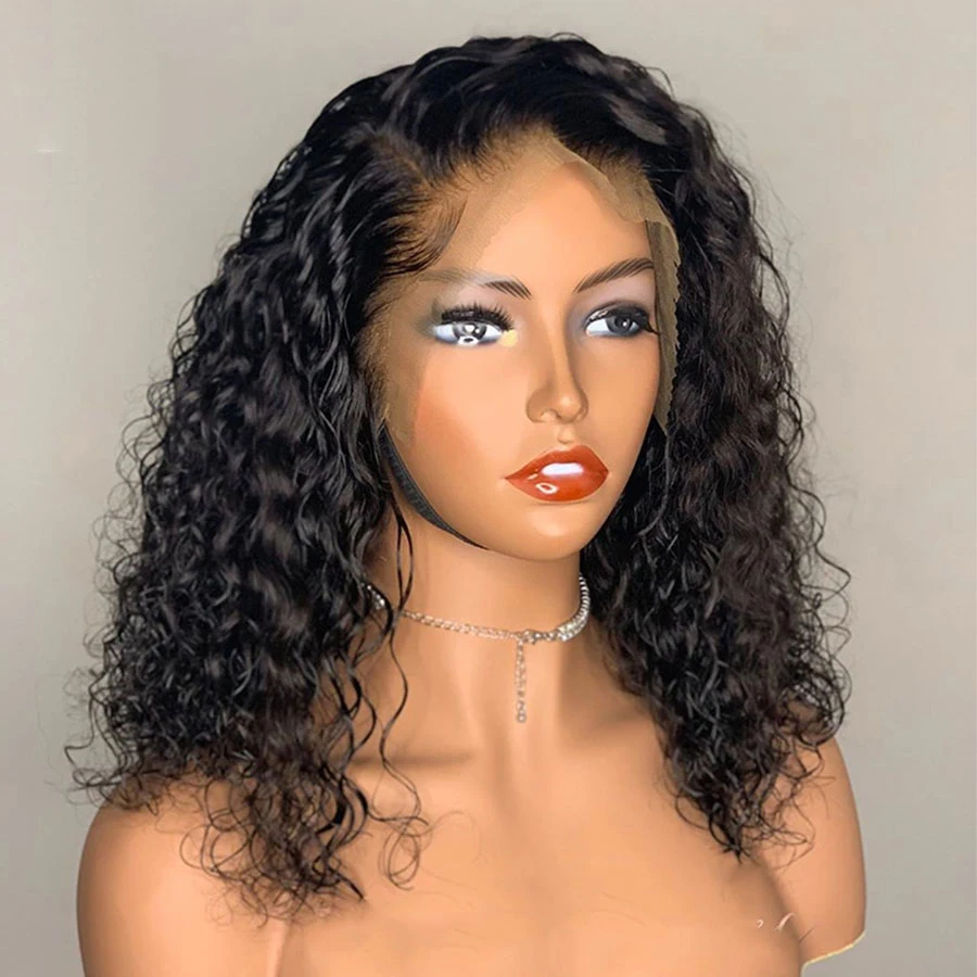 Middle Part 180% Density 12-16inch Short Cut Bob Kinky Curly Synthetic Lace Front Wigs for Black Women Heat Fiber Hair Cosplay
Middle Part 180% Density 12-16inch Short Cut Bob Kinky Curly Synthetic Lace Front Wigs for Black Women Heat Fiber Hair Cosplay