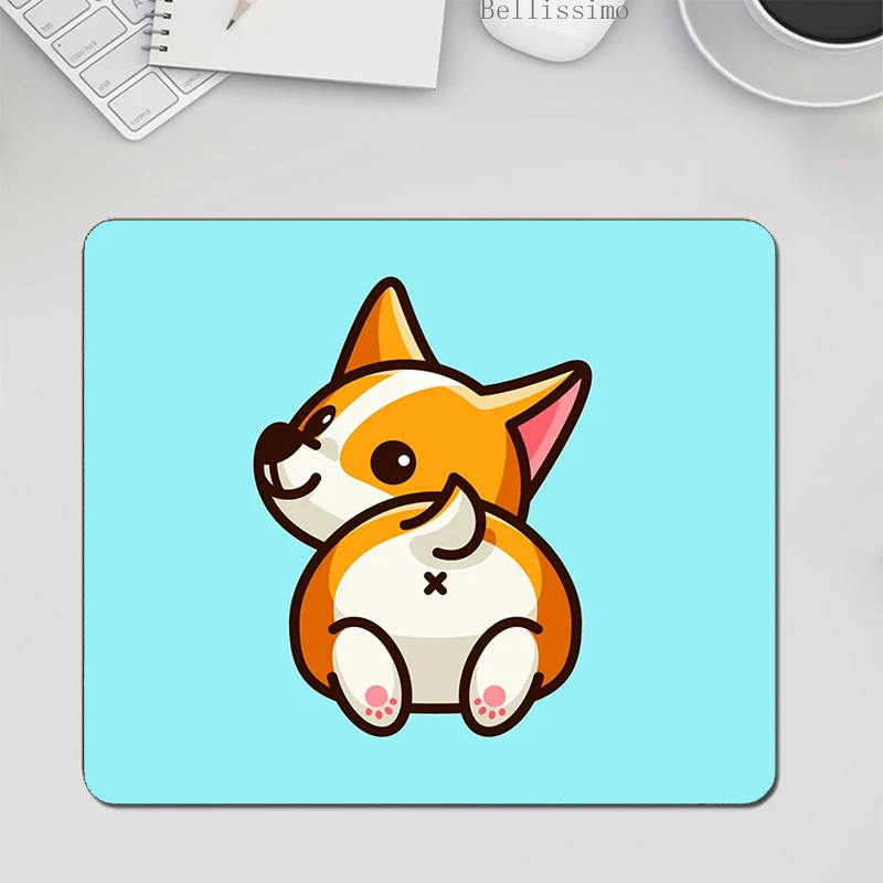 Коврик для мыши Corgi небольшого размера, компьютерный Настольный коврик, игровой ноутбук, геймерский аксессуар, коврик для мыши
Коврик для мыши Corgi небольшого размера, компьютерный Настольный коврик, игровой ноутбук, геймерский аксессуар, коврик для мыши