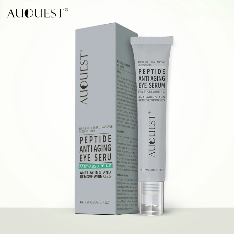 New AuQuest EGF Peptide Ageless Eye Serum Cream Collagen Remove Wrinkles Fine Line Whitening Firming Skin Repair Skin Care
New AuQuest EGF Peptide Ageless Eye Serum Cream Collagen Remove Wrinkles Fine Line Whitening Firming Skin Repair Skin Care