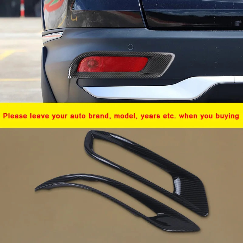 Carbon Fiber Exterior Rear Fog Light Cover Bumper Mouldings Trims For Honda CR-V 2020-2021 Car Auto Vehicle Accessories
Carbon Fiber Exterior Rear Fog Light Cover Bumper Mouldings Trims For Honda CR-V 2020-2021 Car Auto Vehicle Accessories
