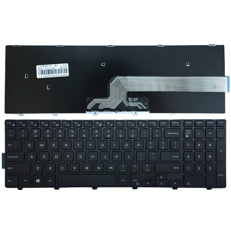 Pop for Dell Inspiron 15 3551 3558 3543 3550 Laptop Keyboard US Black with Frame No backlit
Pop for Dell Inspiron 15 3551 3558 3543 3550 Laptop Keyboard US Black with Frame No backlit