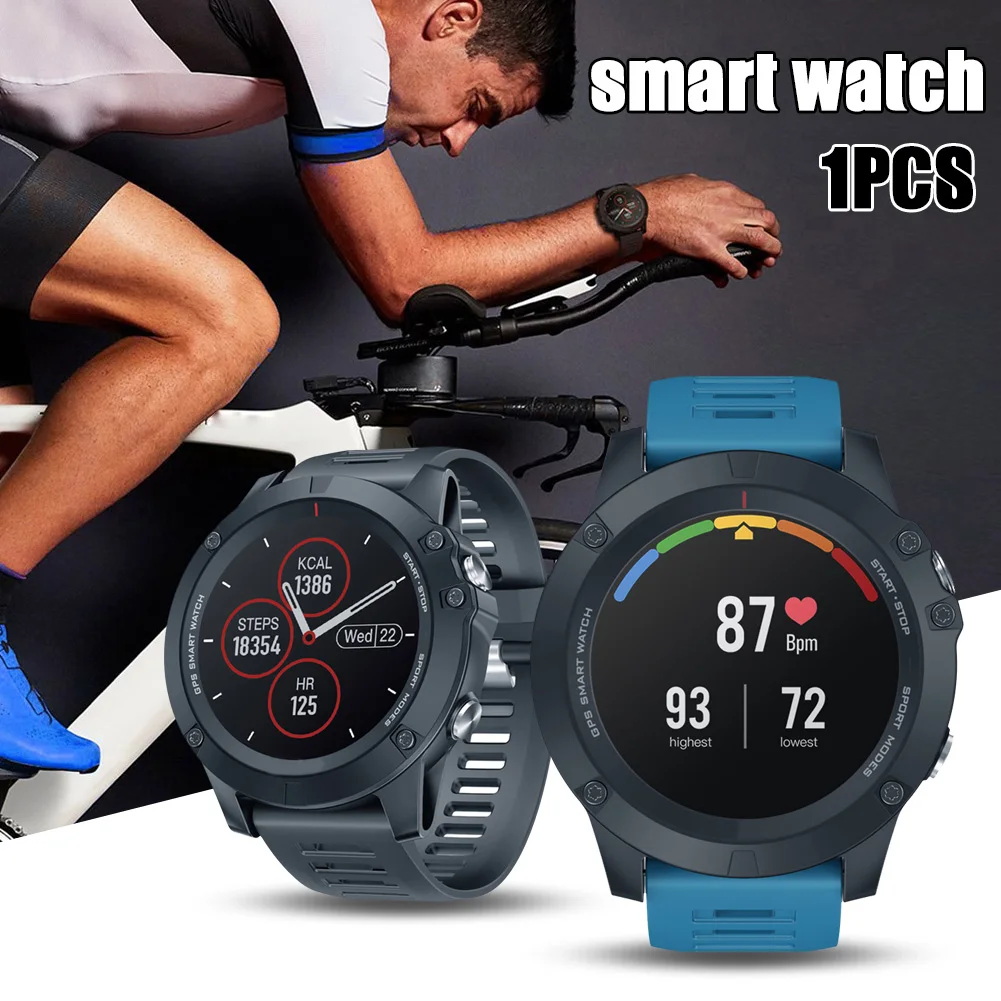 

Смарт-часы для фитнеса, GPS, водонепроницаемые, с функцией отслеживания состояния здоровья, для женщин и мужчин, спортивные, DJA88