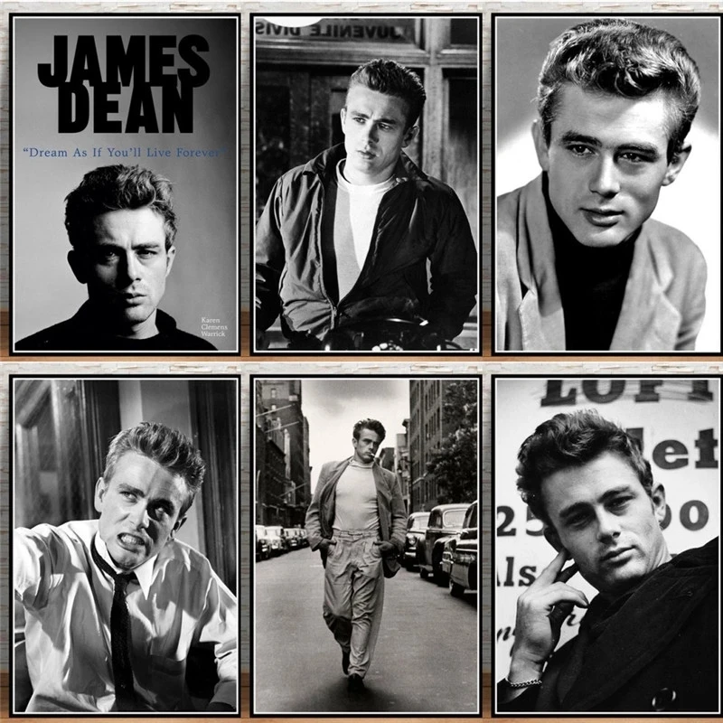 James Dean Movie Actor Art Posters And Prints Canvas Painting Wall Pictures For Living Room Vintage Decorative Home Decor Quadro
James Dean Movie Actor Art Posters And Prints Canvas Painting Wall Pictures For Living Room Vintage Decorative Home Decor Quadro