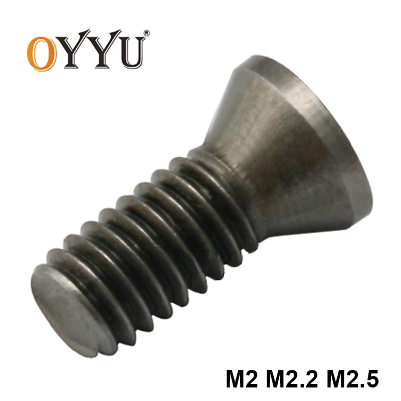 Oyu 50 шт. винт M2 M2.2 M2.5 M2.0 * 5 M2.0 * 6 M2.2 * 6 M2.5 * 6 M2.5 * 7 M2.5 * 8 для токарных инструментов поворотные твердосплавные вкладыши аксессуары
Oyu 50 шт. винт M2 M2.2 M2.5 M2.0 * 5 M2.0 * 6 M2.2 * 6 M2.5 * 6 M2.5 * 7 M2.5 * 8 для токарных инструментов поворотные твердосплавные вкладыши аксессуары