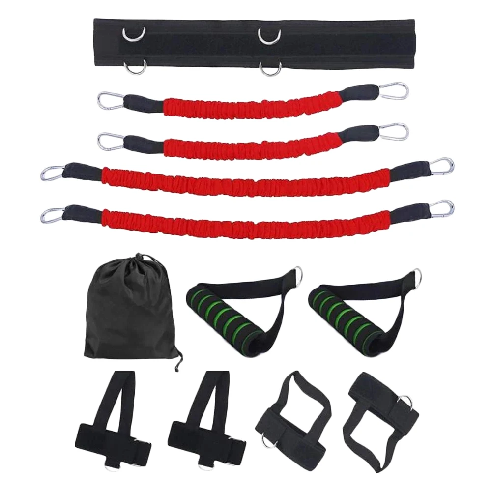 150lb Arm Waist Trainer Bouncing Agile Trainer Boxing Kick Trainer Resistance Rope Suit Fitness Workout Professional Trainer
150lb Arm Waist Trainer Bouncing Agile Trainer Boxing Kick Trainer Resistance Rope Suit Fitness Workout Professional Trainer