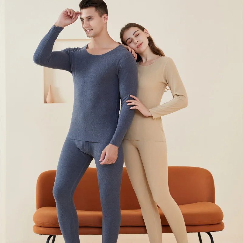 New Winter Thick Long Johns Set Plus Size Thermal Underwear for Men Women Couple Double Sided Sanding Thermal Shirt 2 PCS/Sets
New Winter Thick Long Johns Set Plus Size Thermal Underwear for Men Women Couple Double Sided Sanding Thermal Shirt 2 PCS/Sets