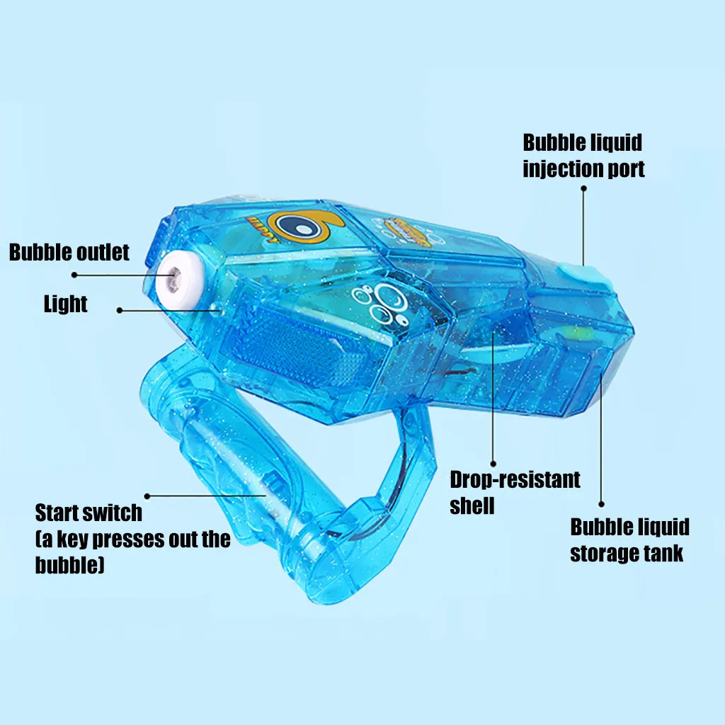 Children's Automatic Leak-proof Bubble Artifact Wrist Toy Bubble Liquid 105ml Classic Parent-child Interact
Children's Automatic Leak-proof Bubble Artifact Wrist Toy Bubble Liquid 105ml Classic Parent-child Interact