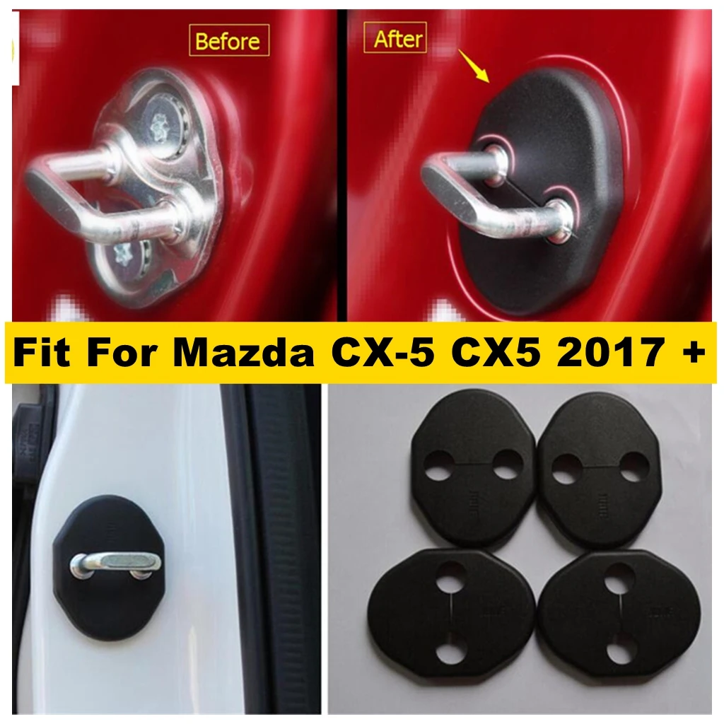 Inner Car Door Lock Protector Cover Buckle Decoration Fit For Mazda CX-5 CX5 KF 2017 - 2022 Plastic Interior Accessories
Inner Car Door Lock Protector Cover Buckle Decoration Fit For Mazda CX-5 CX5 KF 2017 - 2022 Plastic Interior Accessories