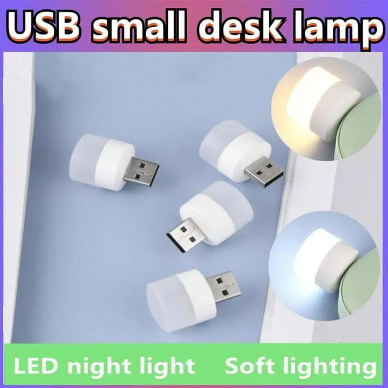 USB Plug Lamp Computer Mobile Power Charging USB Small Book Lamps LED Eye Protection Reading Light Small Round Lamp Night Light
USB Plug Lamp Computer Mobile Power Charging USB Small Book Lamps LED Eye Protection Reading Light Small Round Lamp Night Light