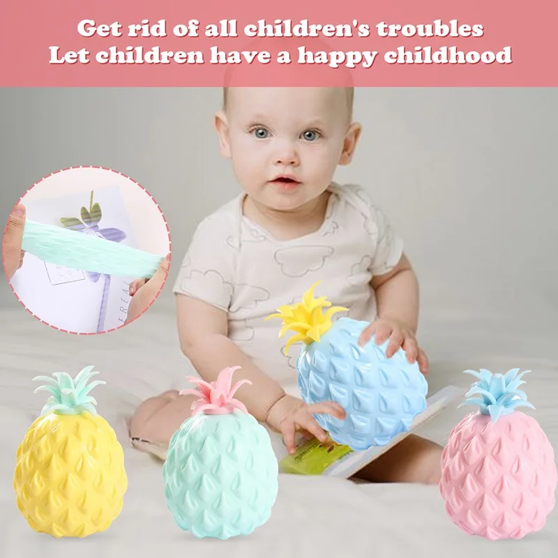 Fun Soft Pineapple Anti Stress Ball Stress Reliever Toy for Children Adult Fidget Squishy Antistress Creativity Sensory Toy Gift 
Fun Soft Pineapple Anti Stress Ball Stress Reliever Toy for Children Adult Fidget Squishy Antistress Creativity Sensory Toy Gift