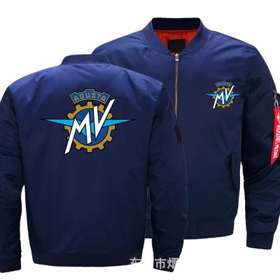 New Fashion Autumn Winter MV Logo Jacket Men Round Collar Baseball Flight Jacket Male Uniform Coat
New Fashion Autumn Winter MV Logo Jacket Men Round Collar Baseball Flight Jacket Male Uniform Coat