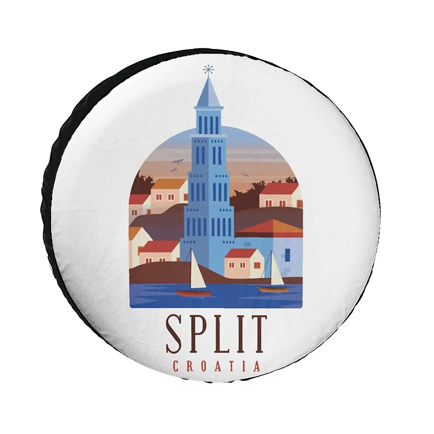 Croatia Split Universe Exploration Tire Covers Wheel Cover Protectors Weatherproof UV Protection Spare
Croatia Split Universe Exploration Tire Covers Wheel Cover Protectors Weatherproof UV Protection Spare