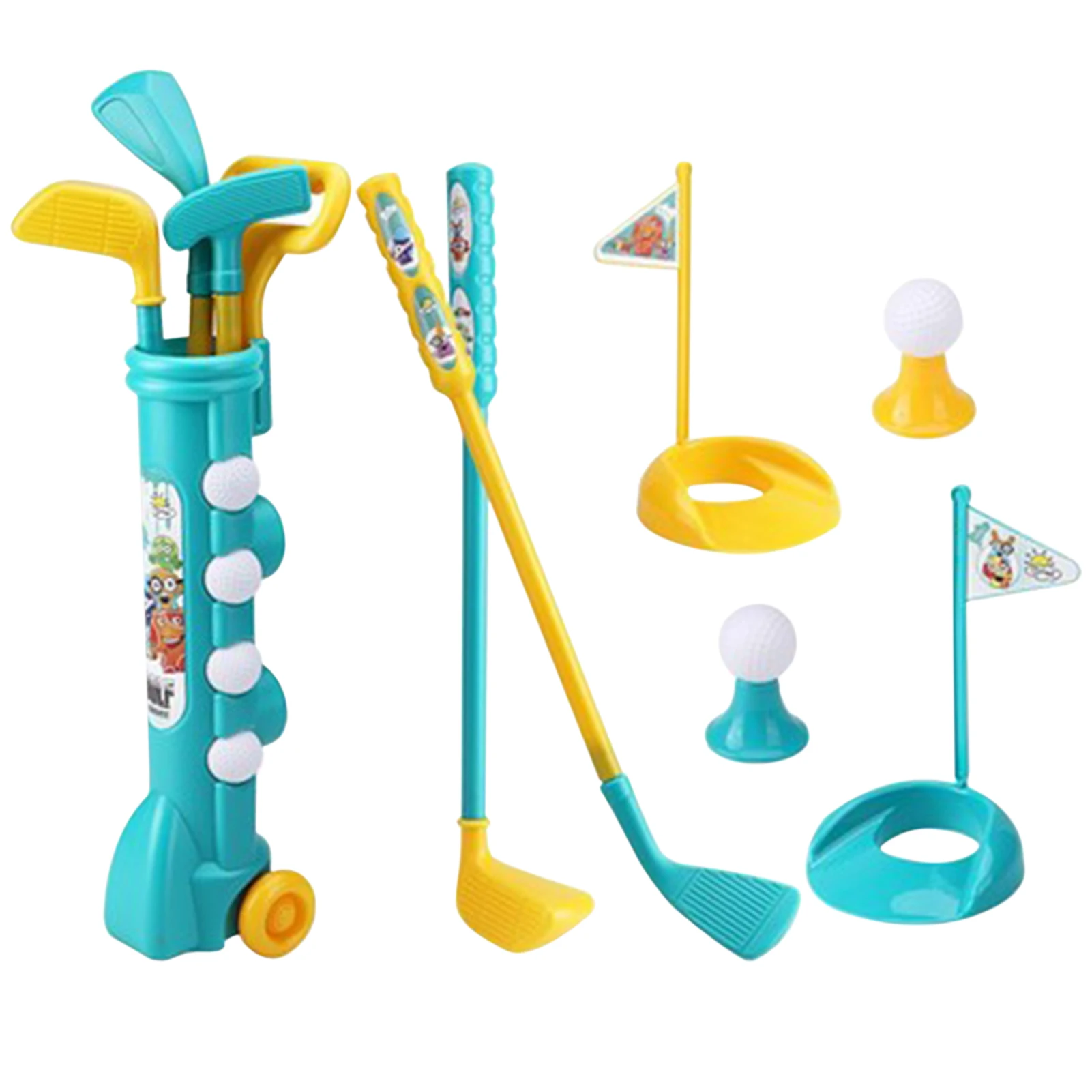 Fun Golf Play Set Outdoor Sports Toy Interactive Sports Game Exercise Ball Learning Active Early Education Toys For Children
Fun Golf Play Set Outdoor Sports Toy Interactive Sports Game Exercise Ball Learning Active Early Education Toys For Children