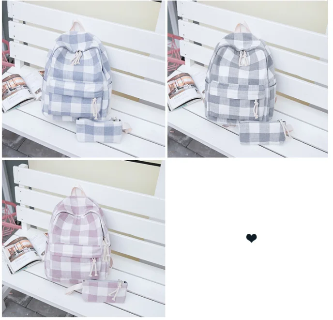 1 piece plaid lattice Grid schoolbag Strips School bag For Teenage Girls Preppy Style Leisure Travel Bag
1 piece plaid lattice Grid schoolbag Strips School bag For Teenage Girls Preppy Style Leisure Travel Bag