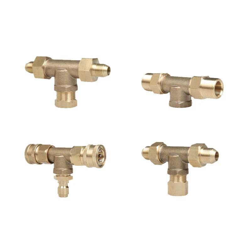 80/55/580 high pressure washing machine outlet high pressure pipe 1 point 2 full copper tee connector 3/8 live connection quick
80/55/580 high pressure washing machine outlet high pressure pipe 1 point 2 full copper tee connector 3/8 live connection quick