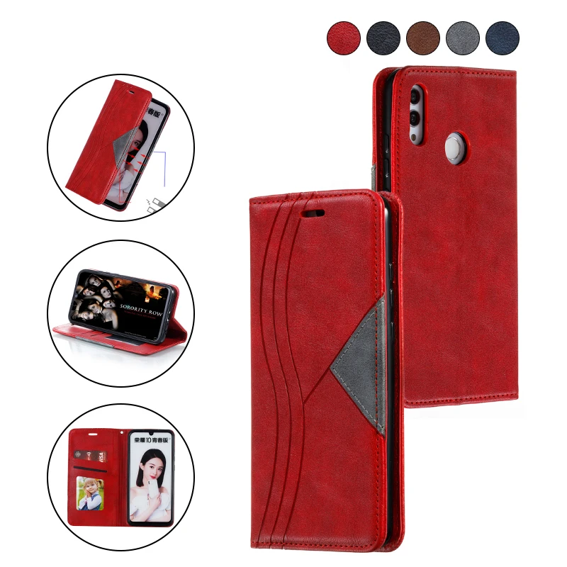 

Flip Magnetic Leather Cases For Huawei Honor 8A 9X 9C 9S 10i 20i Lite Y5 Y6 Y7 P Y9S Enjoy 9 9E Nova Lite 3 4E 5i 7SE Pro Cover