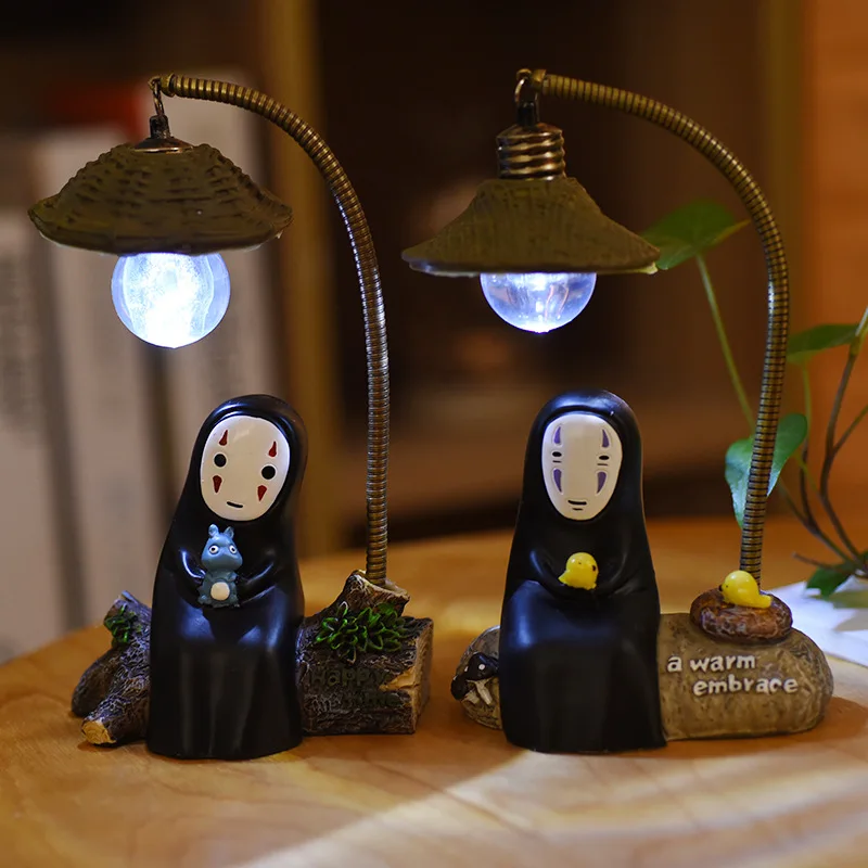 Faceless Men's Night Light Creative Home Decoration Miyazaki Card Face Man Guard Night Light
Faceless Men's Night Light Creative Home Decoration Miyazaki Card Face Man Guard Night Light