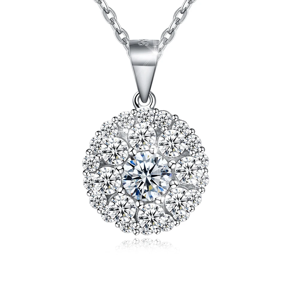 SILVERHOO 925 Sterling Silver Rotatable Necklaces For Women Cubic Zirconia Flower Pendant Necklace Fine Jewelry Friendship Gifts
SILVERHOO 925 Sterling Silver Rotatable Necklaces For Women Cubic Zirconia Flower Pendant Necklace Fine Jewelry Friendship Gifts