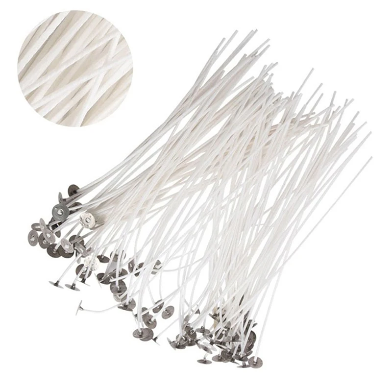 100Pcs/set Candle Wicks Smokeless Wax Pure Cotton Core 9/15/20cm DIY Candle Making Pre-waxed Wicks For Party Supplies
100Pcs/set Candle Wicks Smokeless Wax Pure Cotton Core 9/15/20cm DIY Candle Making Pre-waxed Wicks For Party Supplies