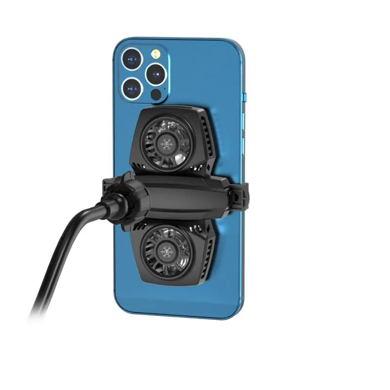2021 Mobile Phone Cooler Semiconductor Radiator Cooling Fan Mute Stretchable Game Pad Holder Bracket Double Fan For Smartphone
2021 Mobile Phone Cooler Semiconductor Radiator Cooling Fan Mute Stretchable Game Pad Holder Bracket Double Fan For Smartphone