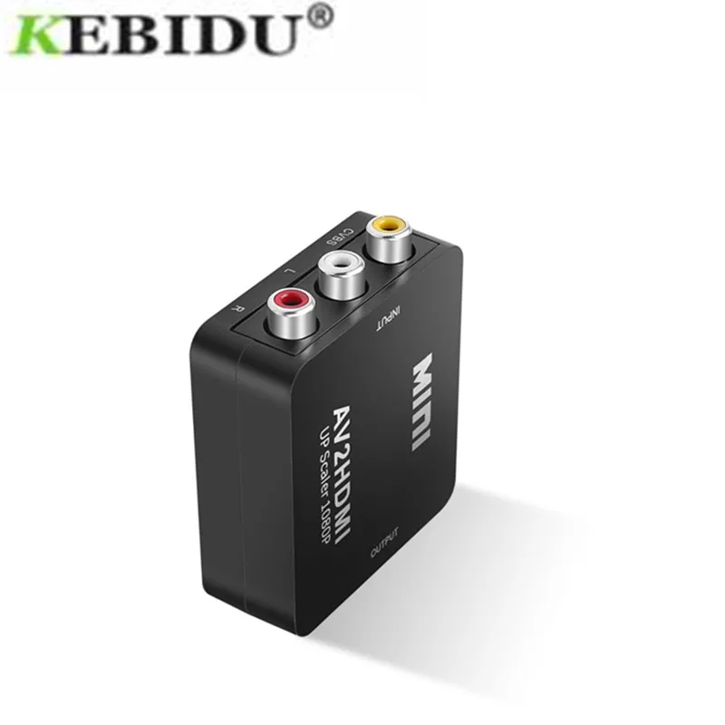 HD 1080P AV to HDMI-compatible Converter AV 3RCA Adapter Composite CVBS to HDMI-compatible AV2HDMI Audio Converter
HD 1080P AV to HDMI-compatible Converter AV 3RCA Adapter Composite CVBS to HDMI-compatible AV2HDMI Audio Converter