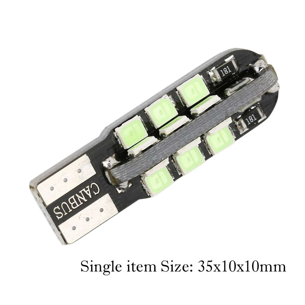 4Pcs T10-2835SMD-24LED 6000K 4.8W Width Lamp Interior Instrument Bulb Car Light Source Width Lamp Light
4Pcs T10-2835SMD-24LED 6000K 4.8W Width Lamp Interior Instrument Bulb Car Light Source Width Lamp Light