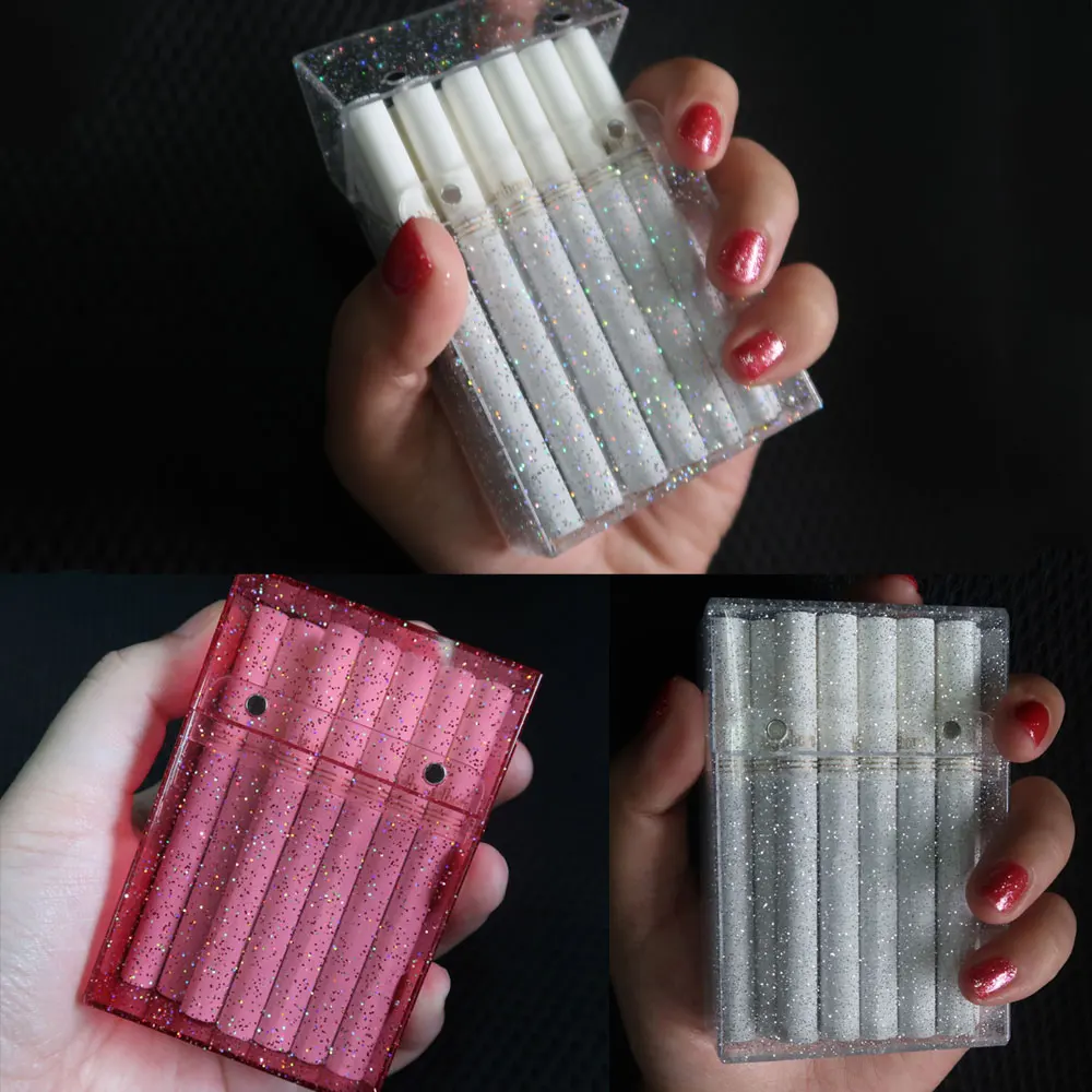 New Rainbow Female Ultra-Thin Can hold 20 Cigarette Case Colored Sparkling Smoking Accessories Best Christmas Gift for friend
New Rainbow Female Ultra-Thin Can hold 20 Cigarette Case Colored Sparkling Smoking Accessories Best Christmas Gift for friend