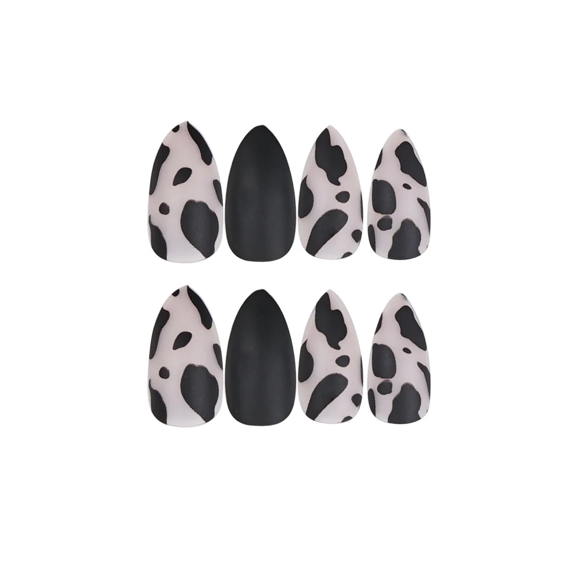 ECHOS Almond Drop Tip Frosted Black Leopard Print Wear Finished Product Trend Fashion Vitality Easy To Operate Nail Nail Patch
ECHOS Almond Drop Tip Frosted Black Leopard Print Wear Finished Product Trend Fashion Vitality Easy To Operate Nail Nail Patch