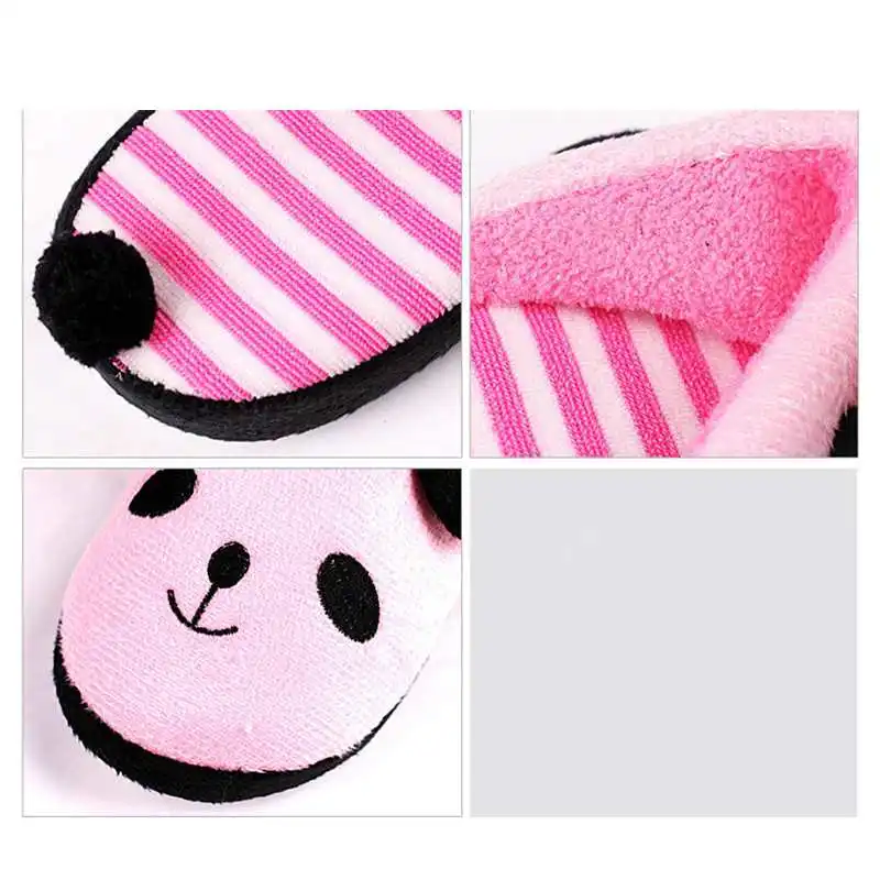 Girseaby Women Cute cartoon panda slippers Home Floor Soft plush Slippers Female house Shoes Girl Winter Warm Shoes pantufasT219 
Girseaby Women Cute cartoon panda slippers Home Floor Soft plush Slippers Female house Shoes Girl Winter Warm Shoes pantufasT219